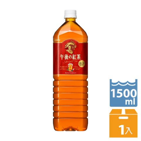 KIRIN 麒麟 午後紅茶 紅茶 1.5L/瓶