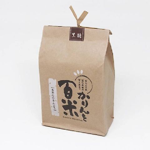★100%山形好米製作★日本百米 純米黑糖花林糖餅乾 88g