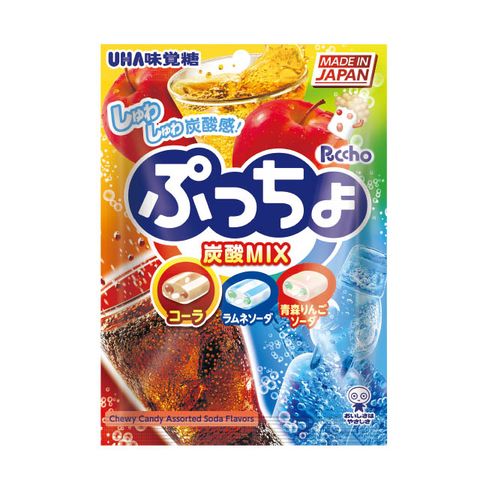 [UHA 味覺糖] 普超軟糖-綜合汽水味(90g)