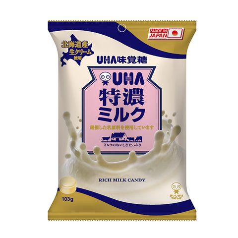 UHA 味覺糖 [ ] 特濃牛奶糖(103g)