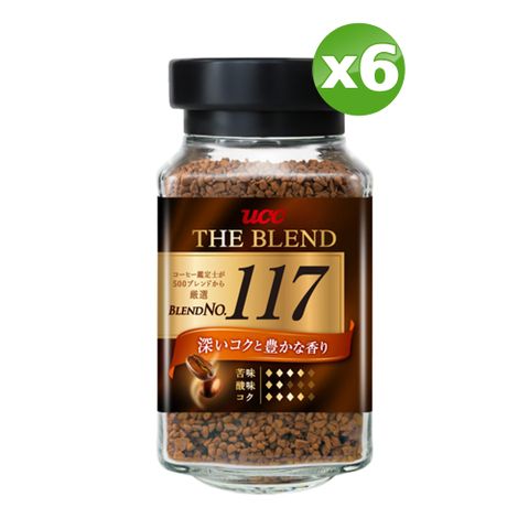 UCC 117即溶咖啡(90g)x6罐