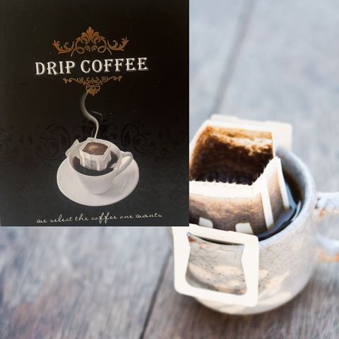 古坑華山 - 優質濾掛黑咖啡-阿拉比卡研磨咖啡/濾泡式掛耳包30入/盒