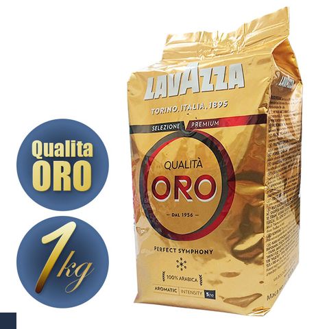 LAVAZZA Qualita Oro 咖啡豆 1000g 義大利原裝進口