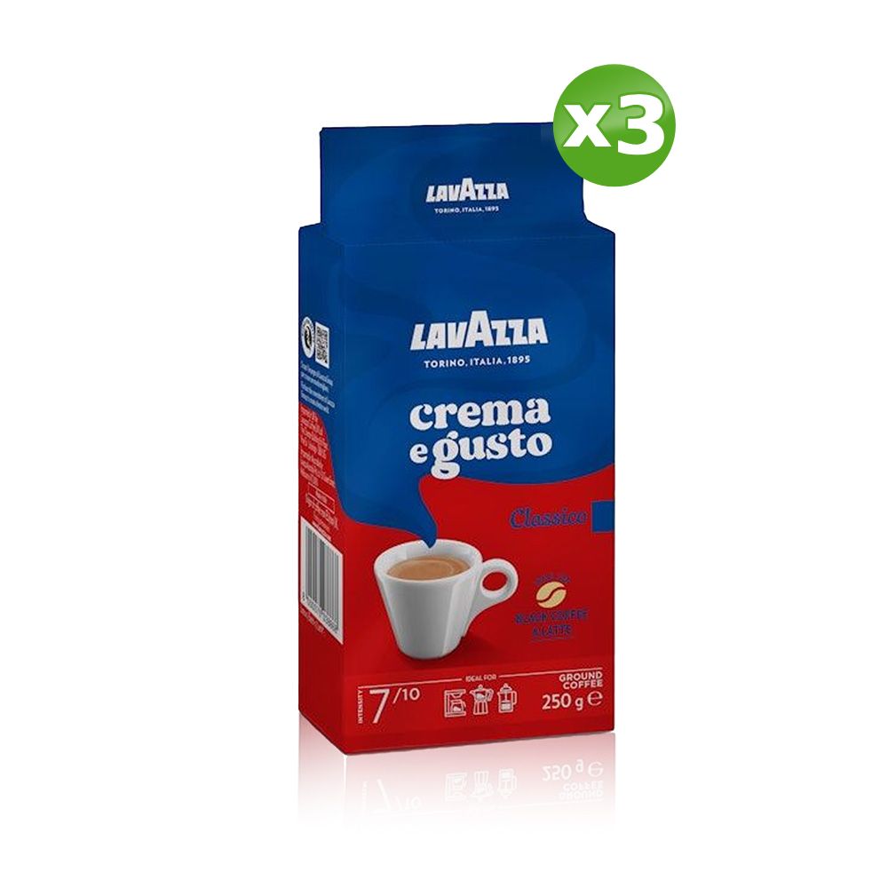 LAVAZZA 經典奶香咖啡粉250gx3包