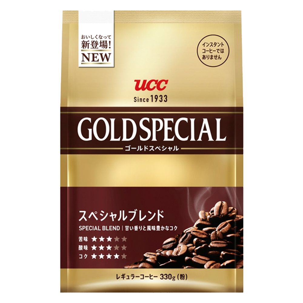 UCC 金質精選綜合研磨咖啡粉(330g)x2包 - PChome 24h購物