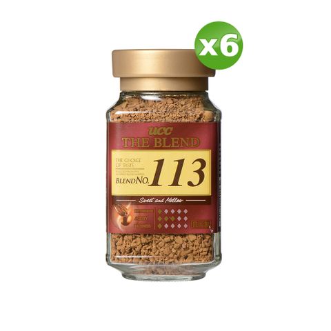 《UCC》113即溶咖啡(90g)x6入