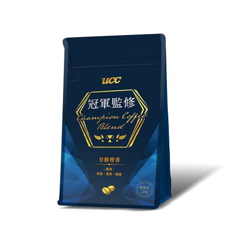 UCC 冠軍監修甘醇橙香咖啡豆 225g/包 出貨方式