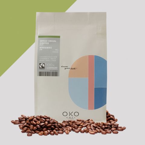 【生態綠OKO】單品咖啡豆／巴西／中深烘焙（250g）