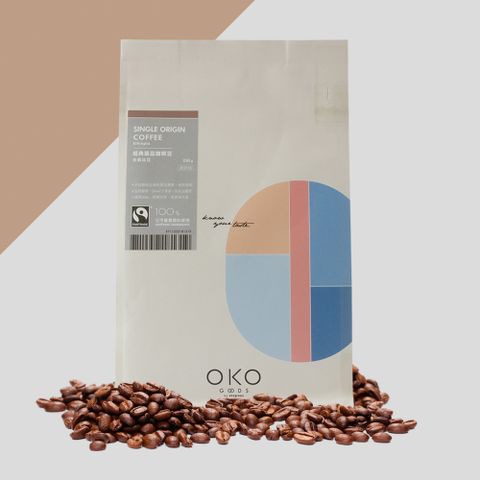 okogreen 生態綠 【OKO】單品咖啡豆衣索比亞淺烘焙250g