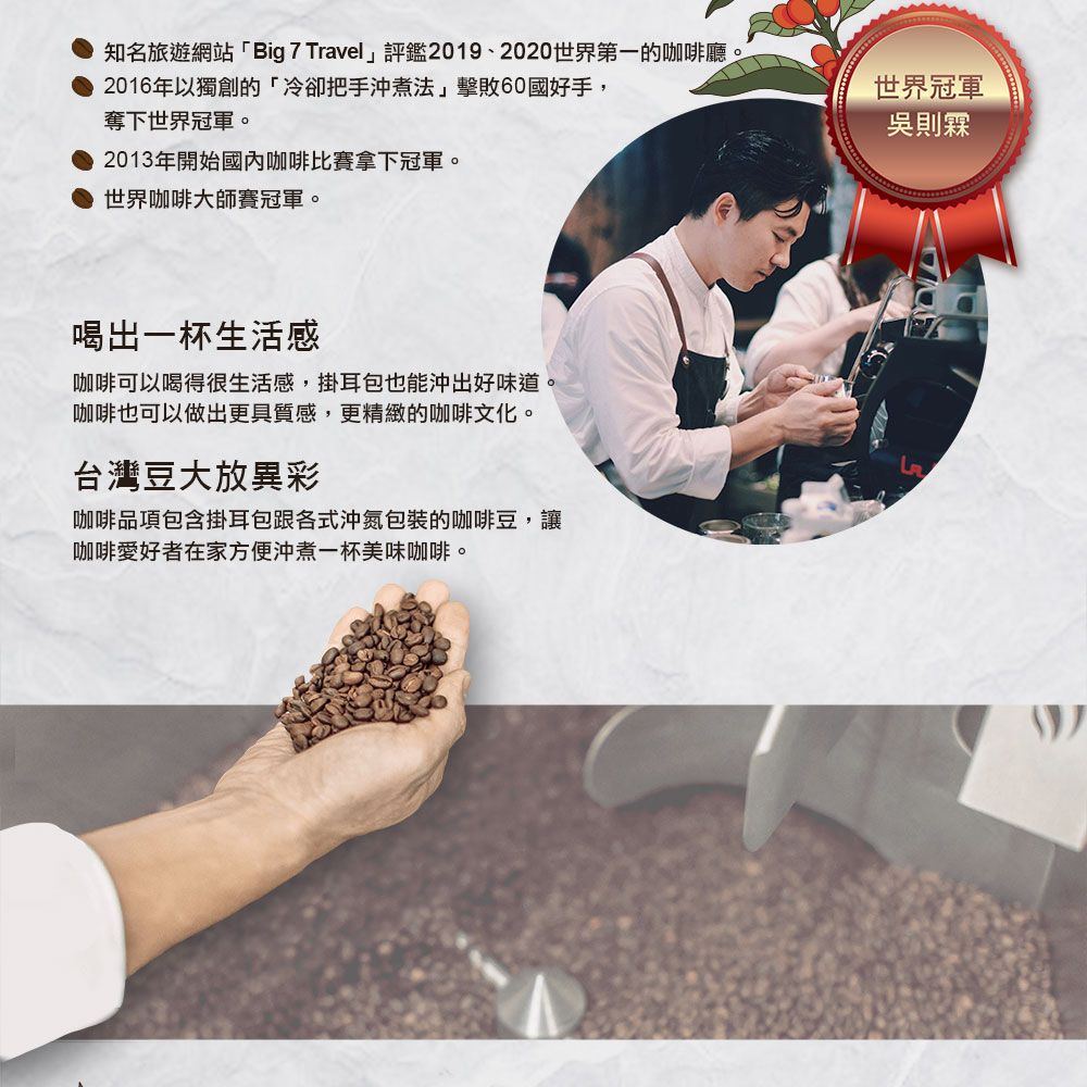 Simple Kaffa 興波咖啡 Simple Kaffa 興波咖啡-季節濃縮咖啡豆 中深焙 200公克(世界冠軍吳則霖)