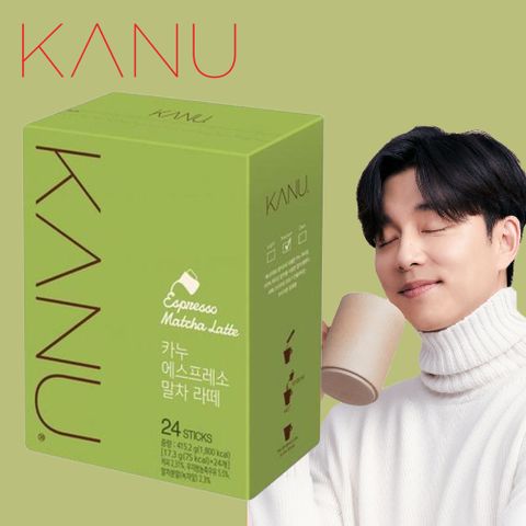 KANU Maxim 抹茶拿鐵咖啡 17.3g/24入