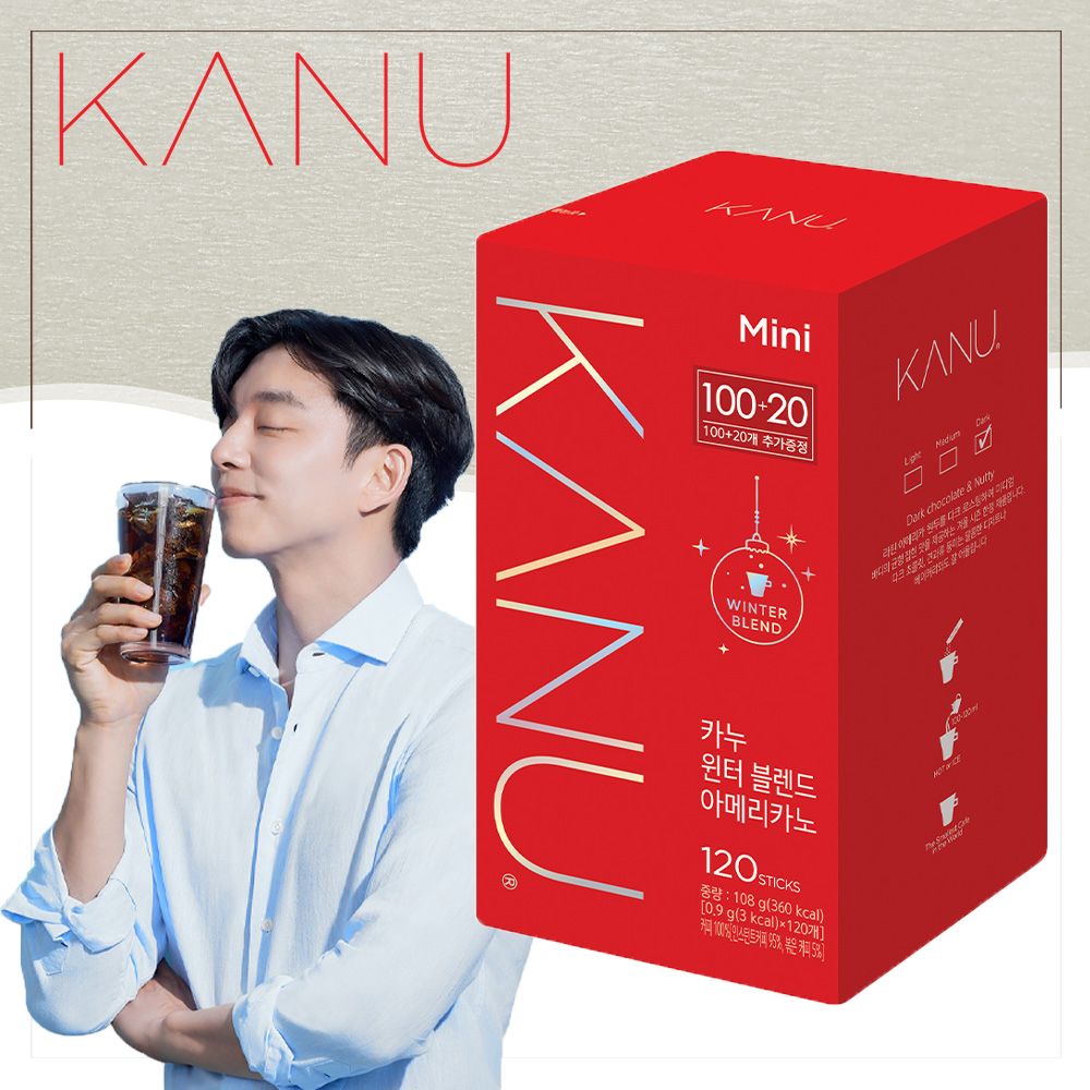 KANU Maxim 濃郁深焙美式 120入x0.9g