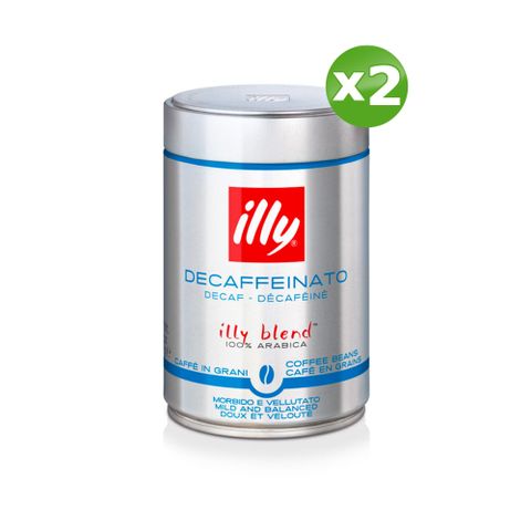 ILLY 低咖啡因咖啡豆250g x2