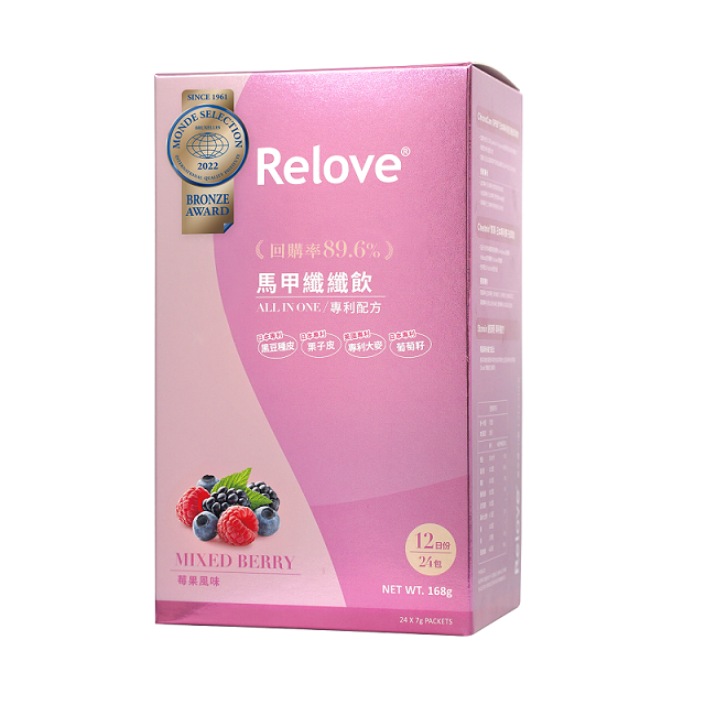 Relove 小姐不熙娣推薦款 馬甲纖纖飲 (24包入)