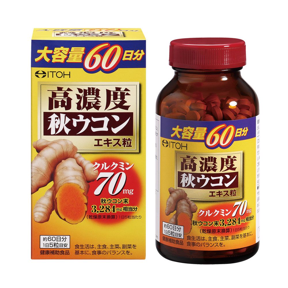 ITOH 井藤 爽快甘秋薑黃錠狀食品 300粒