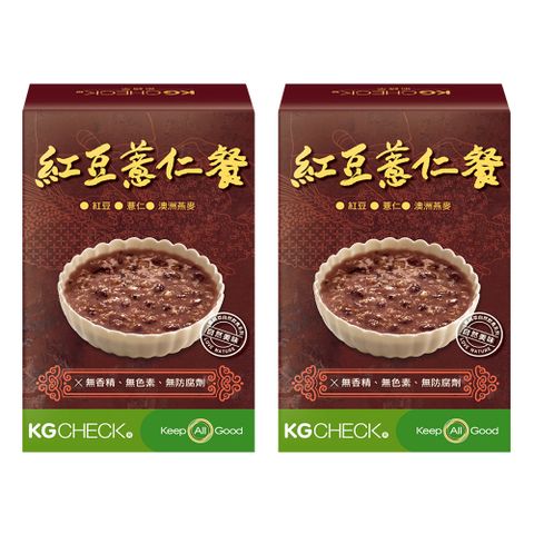 【聯華食品 KGCHECK】紅豆薏仁餐 (6包/盒)x2盒