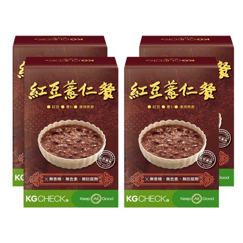 【聯華食品 KGCHECK】紅豆薏仁餐 (6包/盒)x４盒