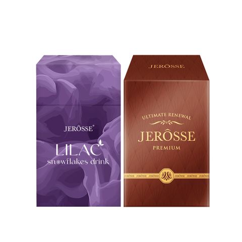 JEROSSE 婕樂纖 【優惠組】婕樂纖 紫纖飲1盒+肽纖飲可可風味1盒