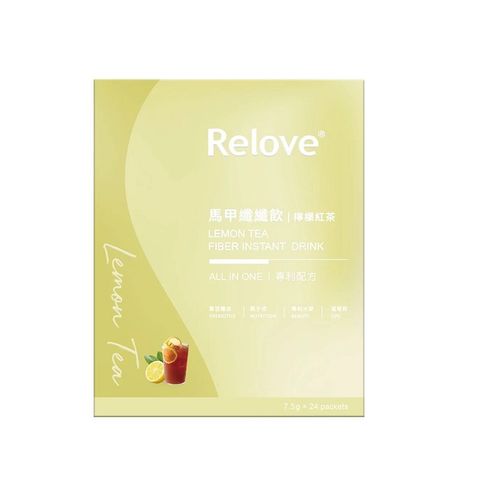 Relove 馬甲纖纖飲 檸檬紅茶風味 24包/7克