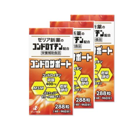 【日本Zeria】 chondrosupport 軟骨素X3