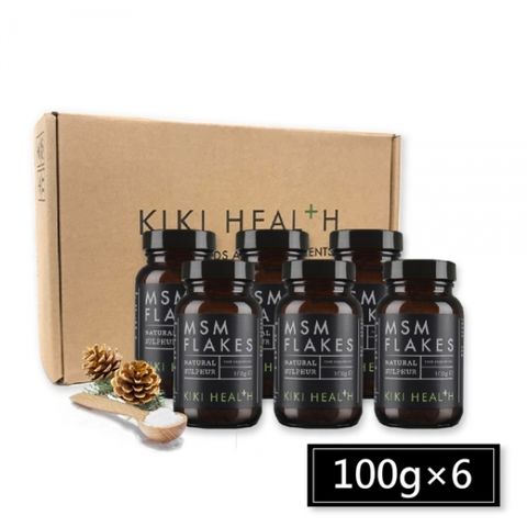 【奇奇保健 KIKI-Health】MSM 甲基硫醯基甲烷 (100gx6瓶)