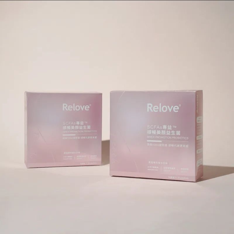 Relove (二入組)  SCFAs專益 順暢美顏 益生菌 30包/4克-蜜桃風味