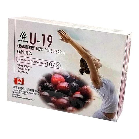 U-19 CRANBERRY 蔓越莓二代膠囊 60粒/盒