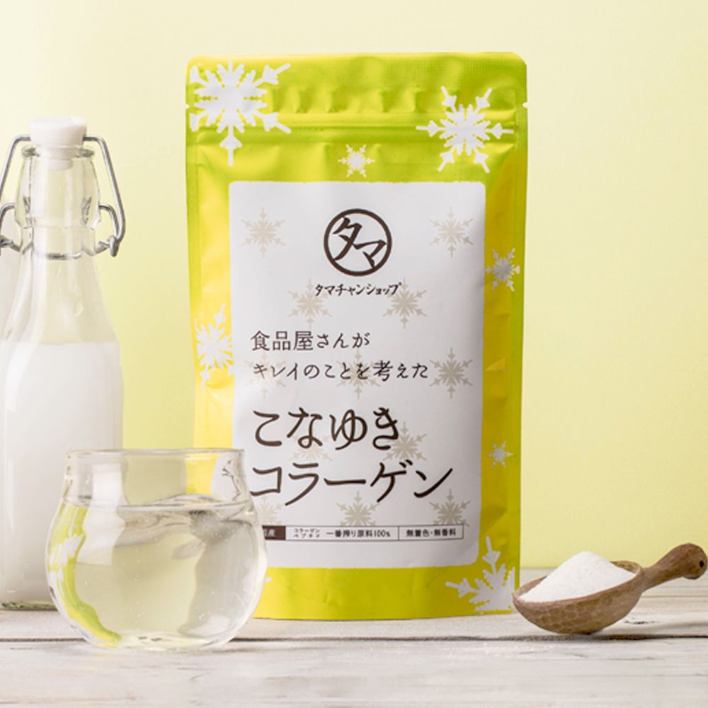 TAMACHAN SHOP  日本原裝美粉屋低分子粉雪膠原蛋白(豬皮萃取)4入組
