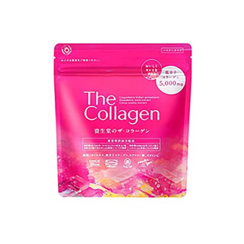 ★買就送口罩防護墊10片★【日本 資生堂】The Collagen低分子膠原蛋白粉(21日份/包)