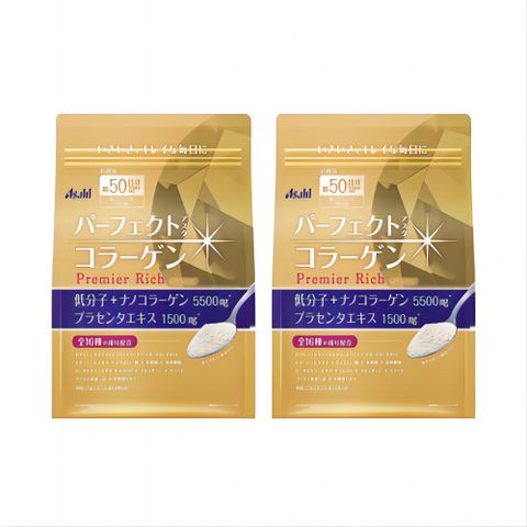 Asahi 朝日 神經醯胺膠原蛋白 黃金尊爵 加大容量版50天份378g/包(買一送一)