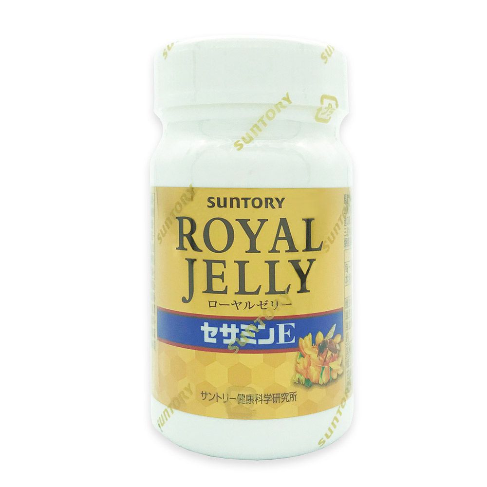 Suntory 三得利   蜂王乳+芝麻明E(120錠/瓶)