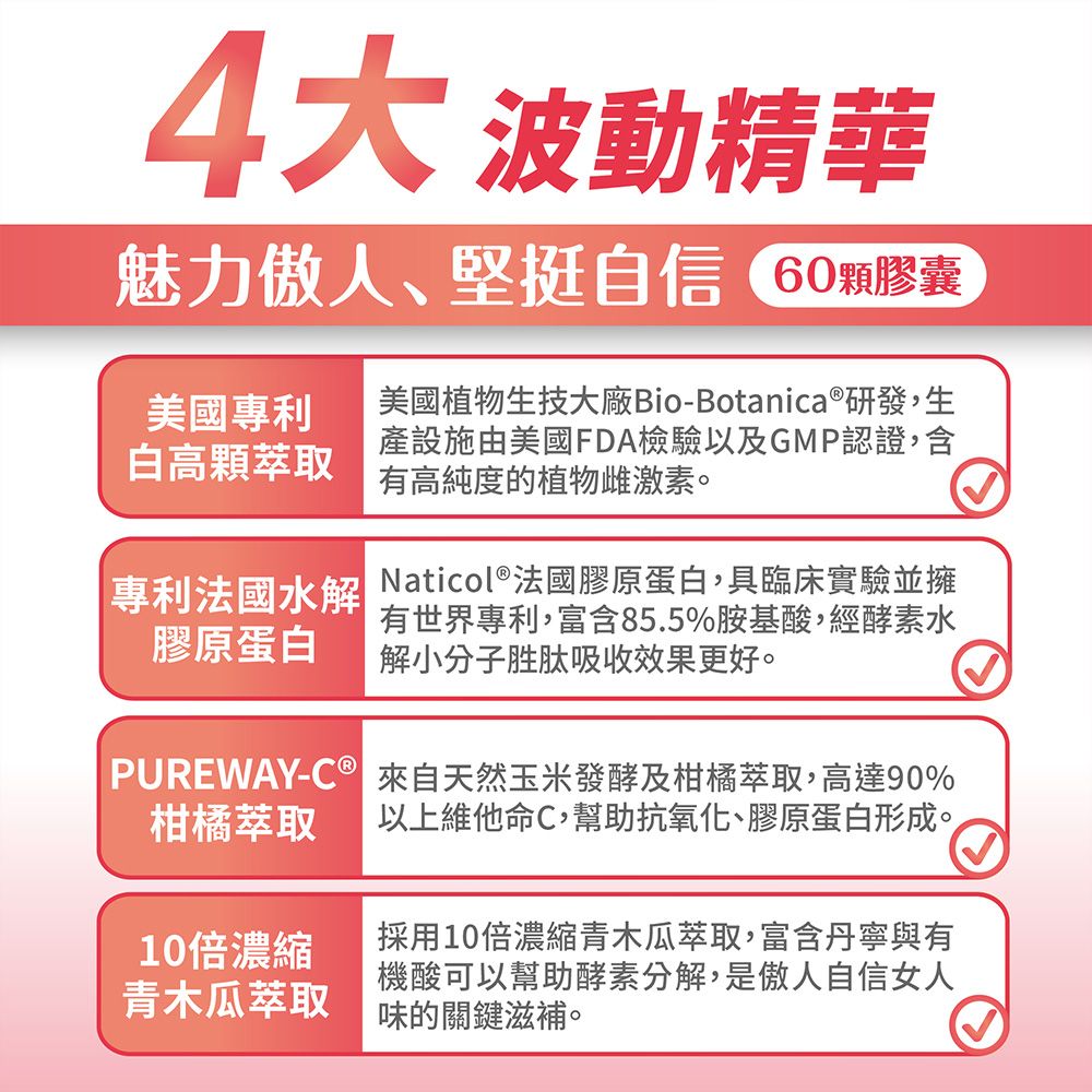 達摩本草 美國專利白高顆+青木瓜膠囊x2盒(60顆/盒)