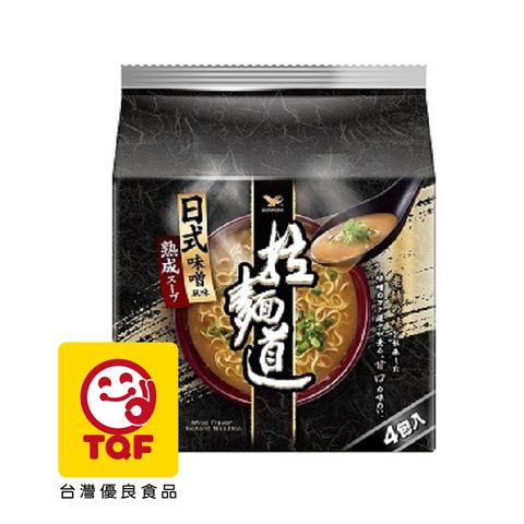 拉麵道 味噌風味(4包/袋)