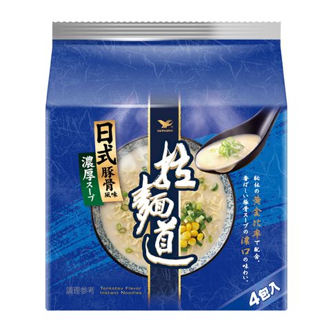 拉麵道豚骨風味(4入/袋)