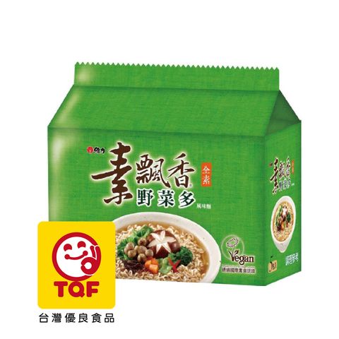 素飄香 野菜多風味麵 (80g*5包入)x3