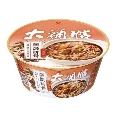 大補帖 藥燉排骨細麵碗235g*6入/箱