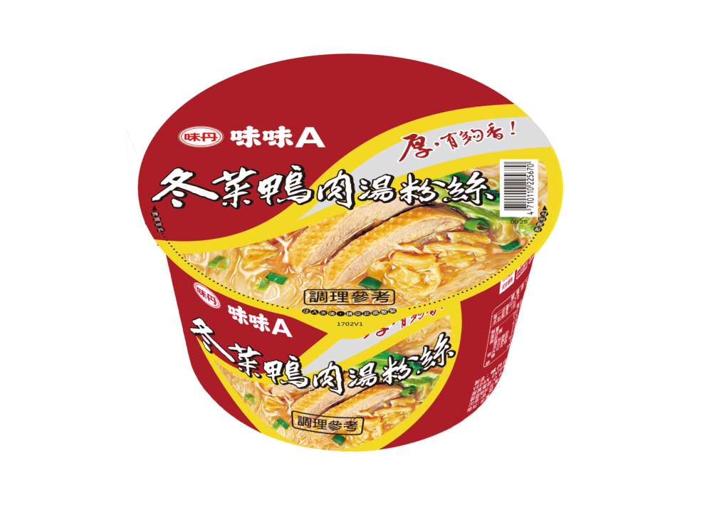 味味A 冬菜鴨肉湯冬粉(3碗/組)