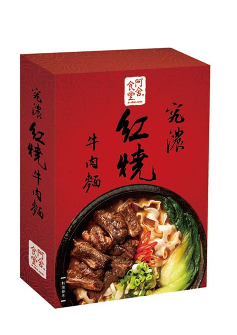 【阿舍食堂】究濃紅燒牛肉麵 (1盒1入)