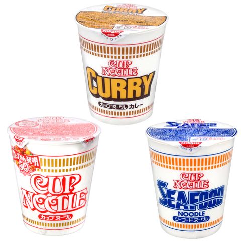 Nissin 日清 日清食品 中杯麵 任選6入 (海鮮/醬油/咖哩)【海鮮賞味期限至2025/4/3】