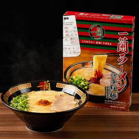 一蘭拉麵-博多細麵(直條麵) (129g * 5入)x2