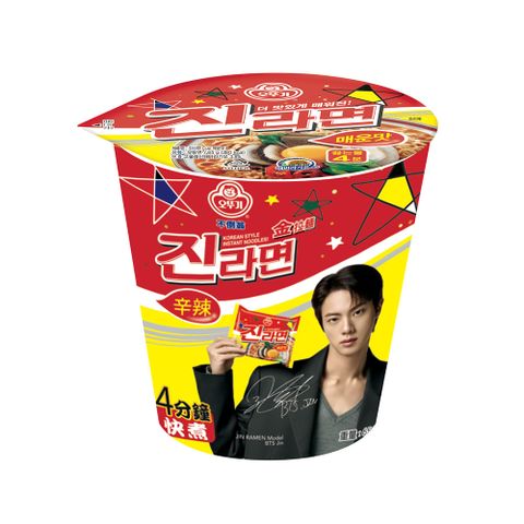 韓國不倒翁-金拉麵(辣味)杯麵65g