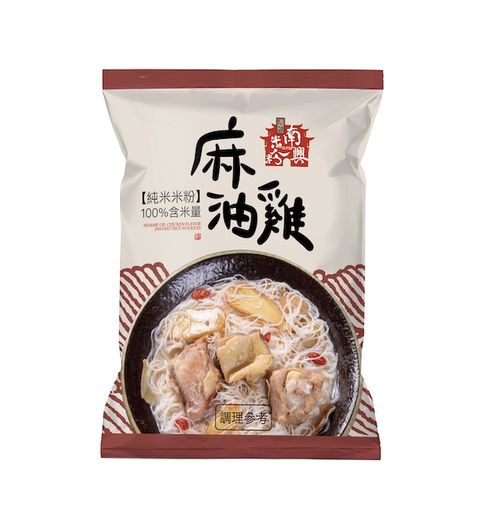 【南興米粉】麻油雞風味純米米粉 60gx4入/袋