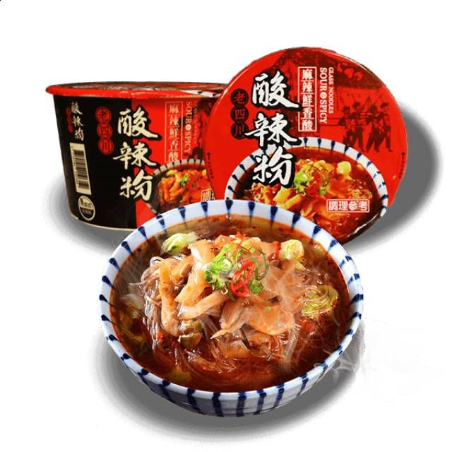  【老四川】酸辣粉(106.5g/碗)*8入組