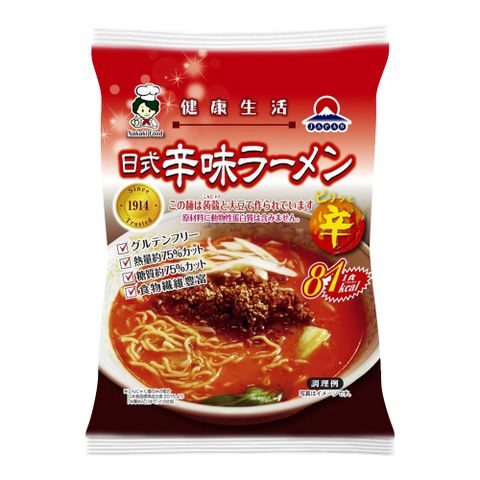 特別的蒟蒻拉麵日本NAKAKI 蒟蒻纖食拉麵-日式辛辣風味152g