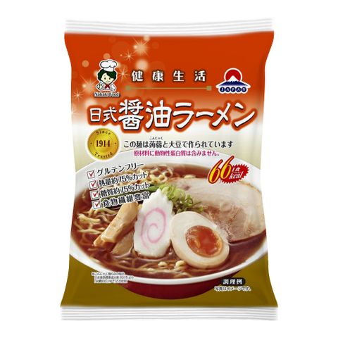 特別~嚐鮮~必買日本NAKAKI 蒟蒻纖食拉麵-日式醬油風味148g