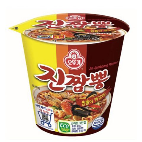 人氣商品韓國不倒翁(OTTOGI) 金螃蟹海鮮風味杯麵75G