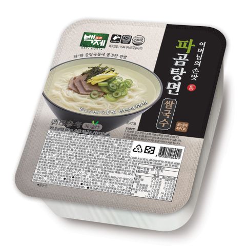 韓國百濟 米麵線-蔥香牛肉味(93.5g)