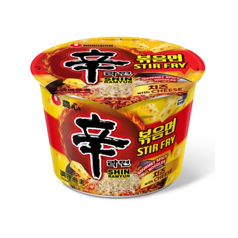 韓國 農心辛炒麵大碗麵-起司風味(105g)