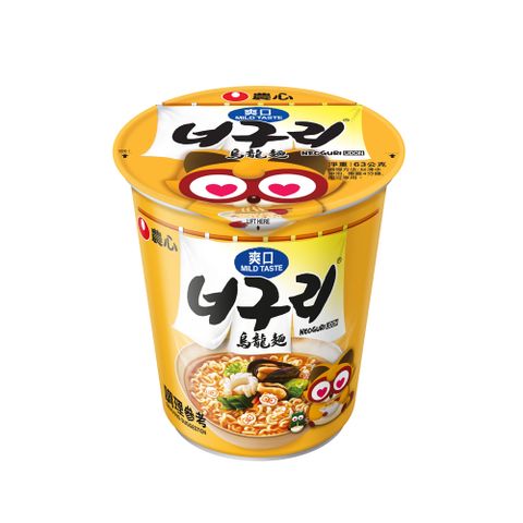 韓國農心 爽口海鮮味烏龍杯麵(63gX12杯)