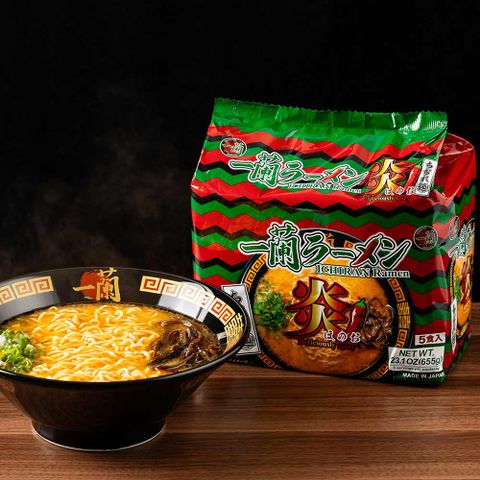一蘭拉麵-炎捲麵 (131g*5入)